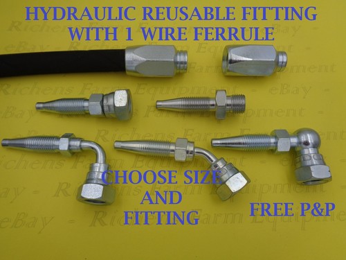 Hydraulic bsp reusable hose - hydraulic,