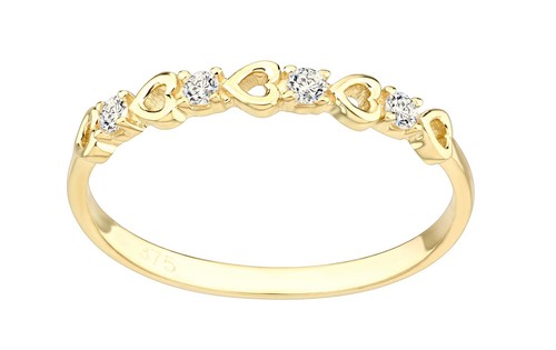 9ct yellow gold heart - 9ct,