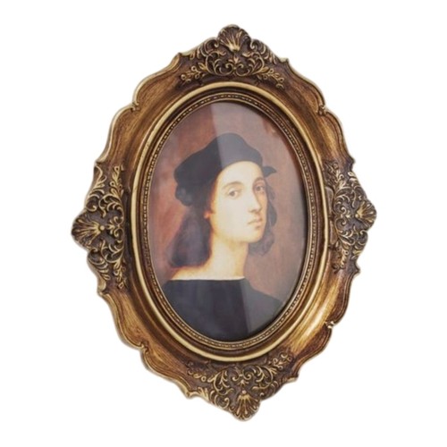 Antique ornate photo frame - antique,