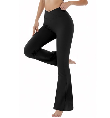 Yoga pants women flare - pants,