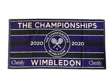 Official Wimbledon 2020 Championships Tennis Souvenir Towel Limited Edition