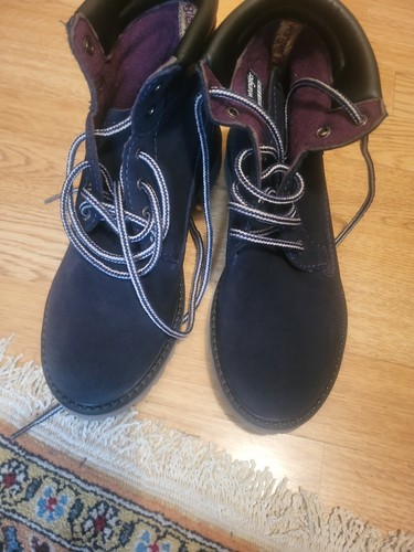 Wrangler boots blue suede new - wrangler,