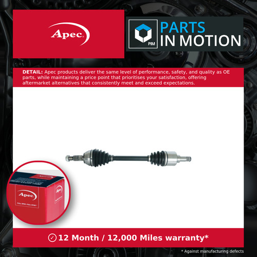 Drive shaft fits ford fiesta - drive,