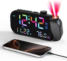 Projection Alarm Clock with
