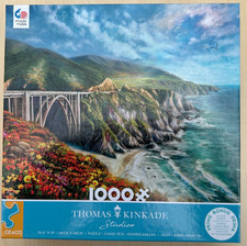 Thomas Kinkade Big Sur 1000 Piece Jigsaw New sealed box by Ceaco