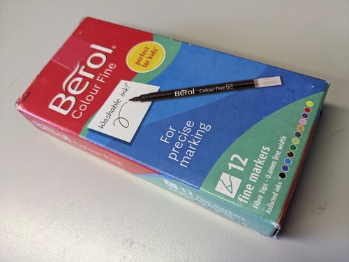 Berol colour fine markers - colour,