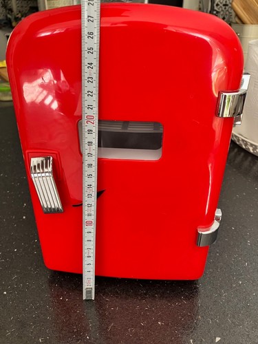 Red mini fridge single door - ,