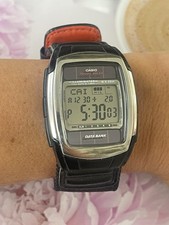 Casio Vintage DB-E30 Tough Solar Databank Digital Watch wr 50 metre Men's 