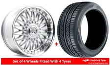 Alloy Wheels & Tyres 18" Axe EX10 For Vauxhall Astra (5 Stud) [H] 04-09