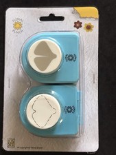 Flower 2 XXL petals cut & emboss Nellie Snellen Floral Punch paper punch set