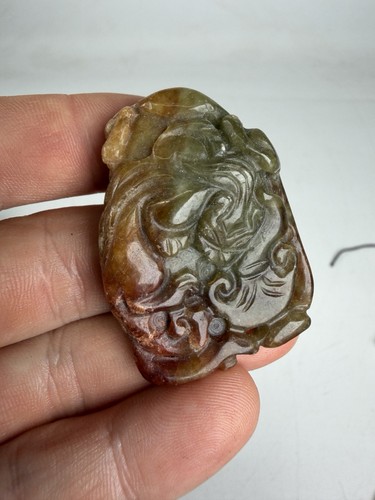 Chinese hand carved russet - chinese, hand-carved