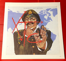 XTC Generals And Majors/The Hellacopters Record Cover Art PICTURE/PRINT 7.5"x7.5