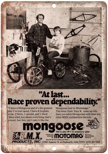 Mongoose bmx motomag bicycle - mongoose,