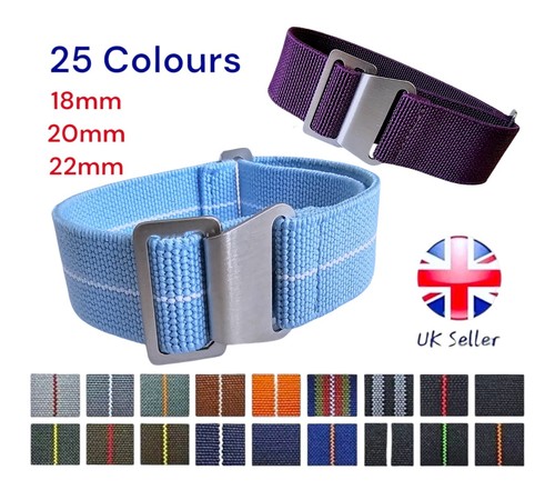 Marine nationale watch strap - marine,