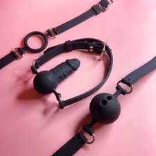 Open Mouth Ball Gag Soft