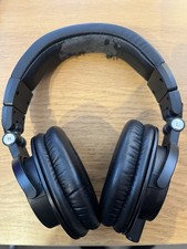 Audio Technica ATH-M50X Wired On-Ear Headphones With Wire. Used. Buy Now.