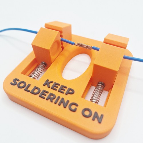 Soldering helping hand third - helping,