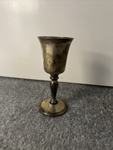 Silver plated goblet - plated,