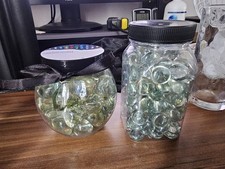 2 Tubs of Decorative Round