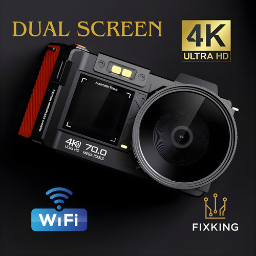 Uhd digital camera 70mp - 4k,