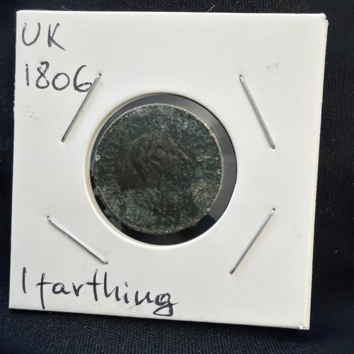 1806 farthing great britain - great,