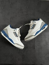Jordan 3 Retro Wizards Blue White UK-9