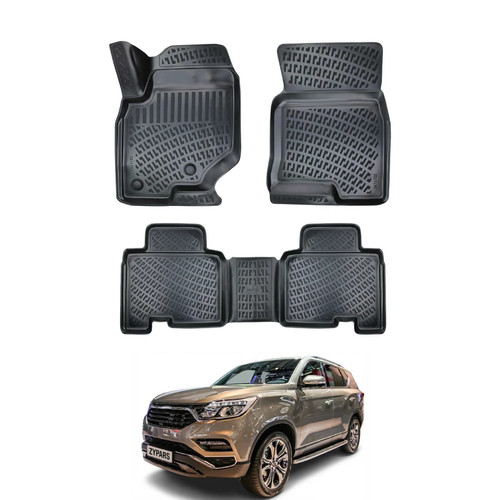 Floor mats liner for ssangyong - mats,