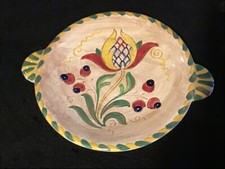 VINTAGE ART DECO 'SANORA'  SERVING PLATE BY FALCON WARE
