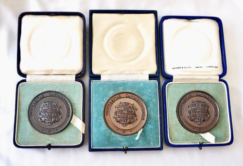 Three 1950s cased bronze - 1950s,