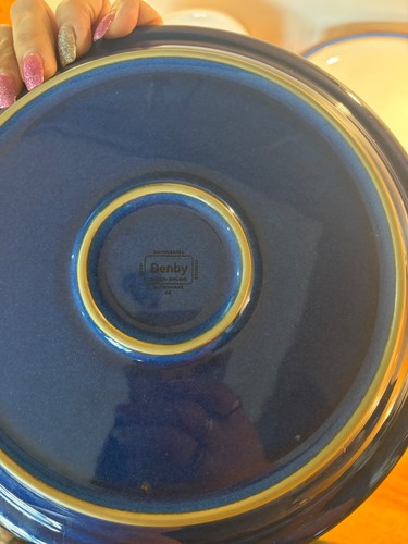 Denby imperial blue dinner - denby,