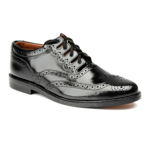 Economy black ghillie brogue - economy,