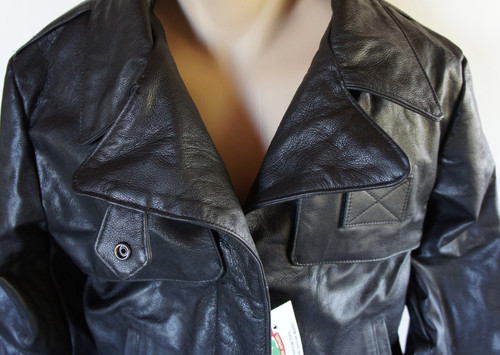 Peronne ladies black leather - peronne,