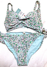 Fat Face Floral Mint Green
