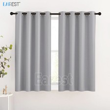 2PCS Blackout Curtains Eyelet