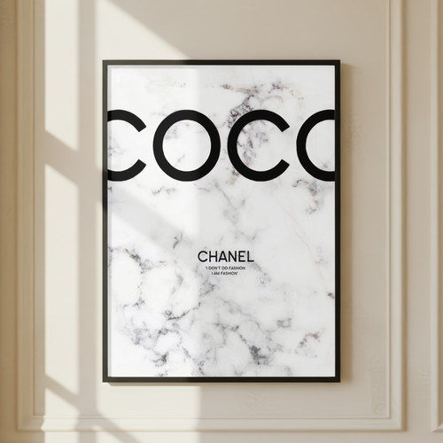 Luxury chanel marble fashion - luxury,