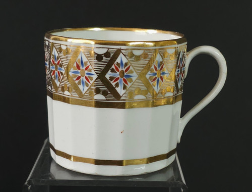 Early worcester fluted coffee - early,