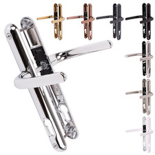 Composite Door Handle Pair uPVC Sprung Lever Set 92PZ 211mm Fixings Ultion Sweet