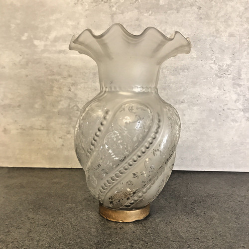 Old etched decorative beaded - old,