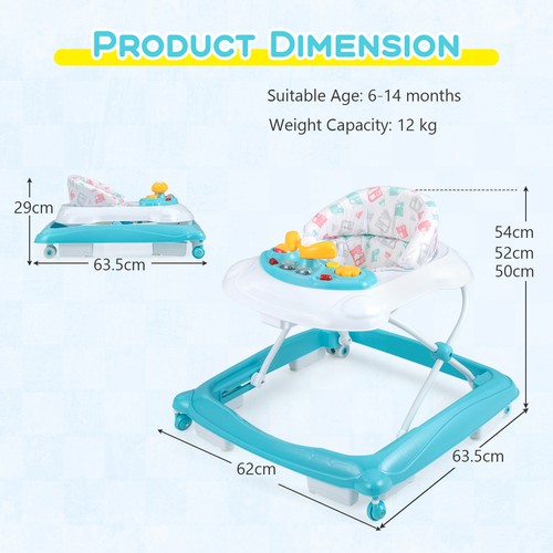Walker foldable baby - foldable,