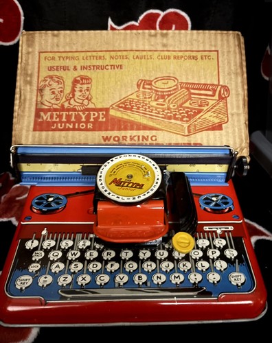 Mettype junior tin plate toy - tin,