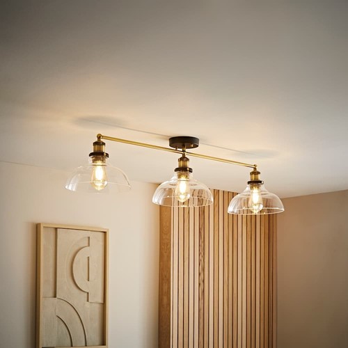 Way ceiling light bar - ceiling, clear
