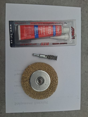 Gearbox cleaning wire wheels - cleaning,