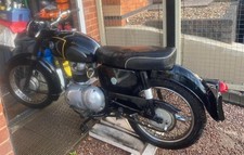 AJS Vintage 1960 250cc Petrol Single Cylinder 2 Wheel Motorcycle Black
