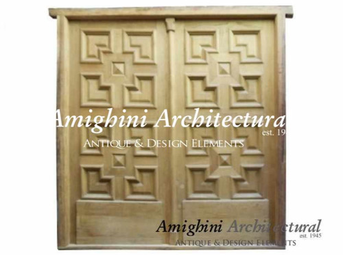 Antique double paneled - double,