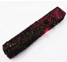 88x16.5x15.7 mm Natural 238.10 Ct Earth Mined Red Ruby Rough Loose Gemstone Rod
