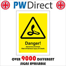 WS455 DANGER VENOMOUS ANIMALS