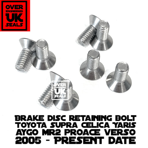 Brake disc retaining - , bolt