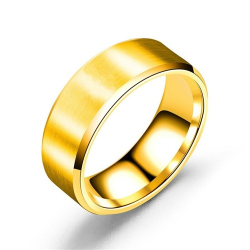 Titanium steel rings - titanium, men