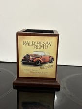 Retro Wooden Pen Pencil Holder