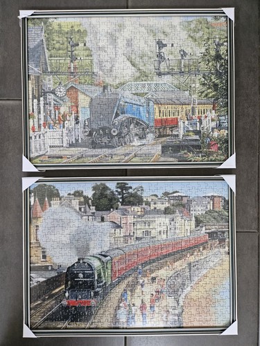 Framed steam train 500 piece - 2,
